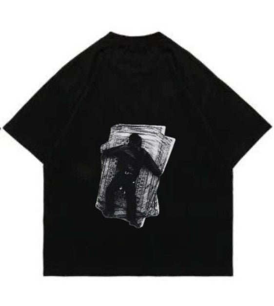 Abstract Figure Front & Back Tee