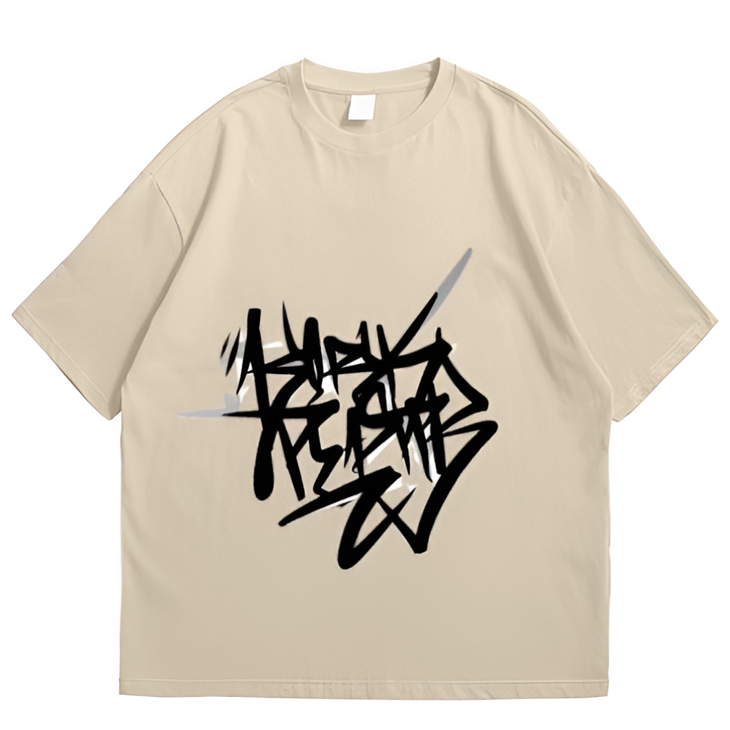 Street Wear Graffiti Tag T-Shirt