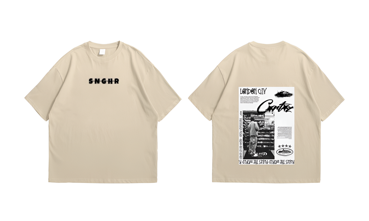 Vintage Magazine Style Graphic T-Shirt